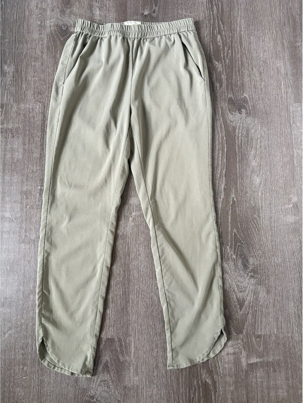 Marine Layer Pants Womens XS Green Pull On Travel Lounge Stretch